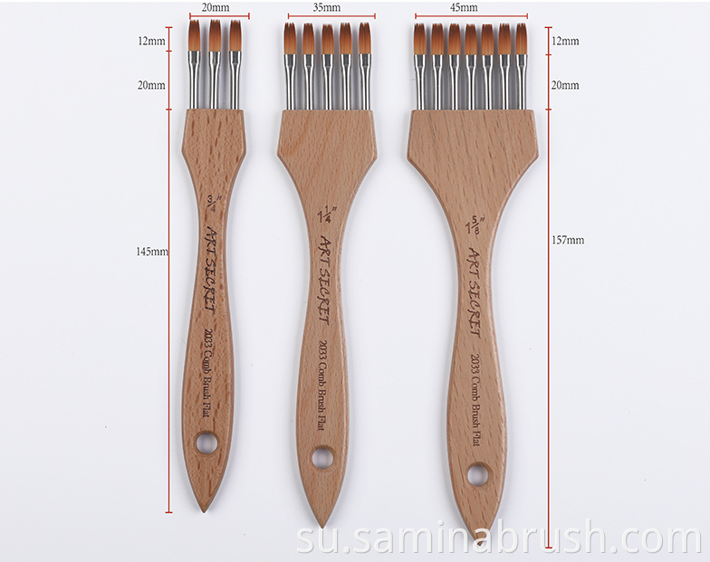 Lukisan Siklong Siklong Nylong Painting Brush Brush